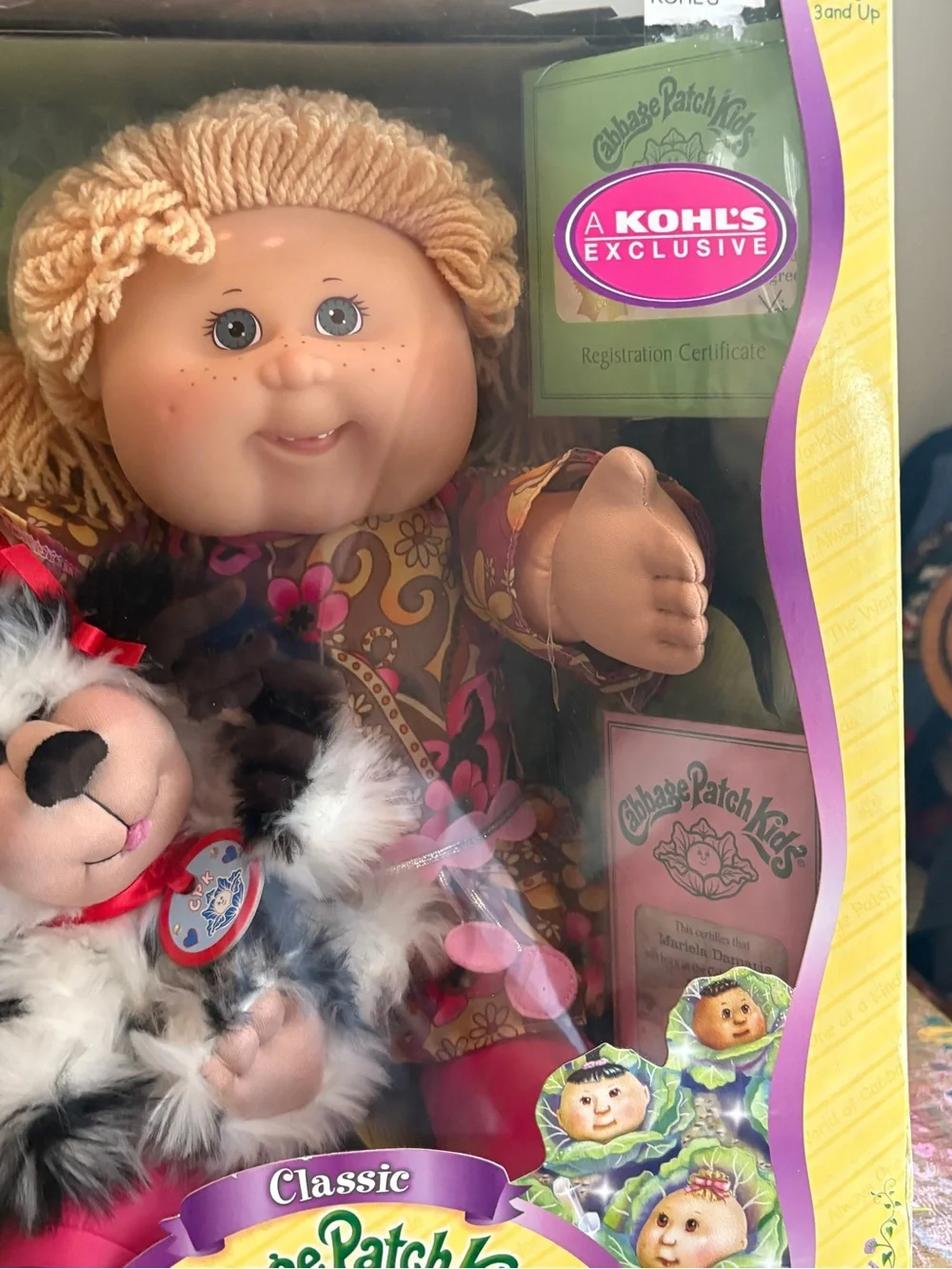 Cabbage Patch Kids CPK Kids & Puppy Set